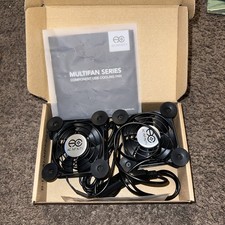 MULTIFAN S7-P, Quiet Dual 120mm AC-Powered Cooling Fan for Receiver DVR Cabinets picture