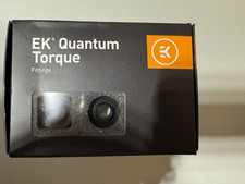 EKWB EK-Quantum Torque HDC-16 Black With Nickel Rings Rigid Compression Fittings picture