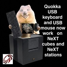 New NeXT Cube or Station QUOKKA NeXT Non ADB is here USB Keyboard Mouse solution picture