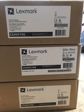 LOT OF (3) Lexmark C540X75G Waste Toner Bottle C/X 540 Series CS/CX 310/410/510 picture
