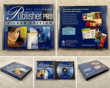 Art Explosion Publisher Pro Silver Edition Nova PC CD-ROM Windows 98 2000 ME XP picture