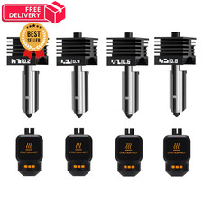 Sahvaim 4Pack 0.2/0.4/0.6/0.8MM H2 Series/X2D/P2S Hotend for Bambu Lab... picture