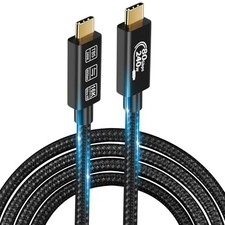 USB4 Thunderbolt 5 Cable - 240W Charging, 80Gbps Data, 2m TB5 80G 240W 2M picture