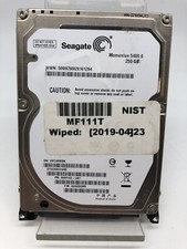 Seagate Momentus 250GB Internal Hard Drive 2.5 Inches Model ST9250315AS Used picture