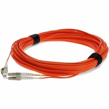 AddOn 40m LC to LC Orange OM1 Duplex OFNR (Riser-Rated) MMF (Multi Mode) Fiber picture
