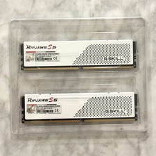G.SKILL Ripjaws S5 32GB 2x16GB DDR5-5200 CL40 White F5-5200J4040A16GX2-RS5W picture