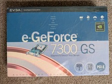 EVGA Nvidia e-Geforce 7300 GS PCIE New In Box picture