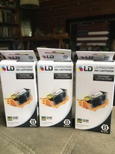New 3-LD 4530B001AA PGI225BK PGI-225 Black Inkjet for Canon Pixma iP4820 FreShip picture