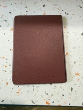 Amazon Kindle Paperwhite Genuine Leather Cover Merlot Wine 11th Gen 6.8 in Case picture