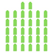 3.5 x 0.8 Inch Cable Labels, 32 Pcs Electronic Cable Identification Tags, Green picture