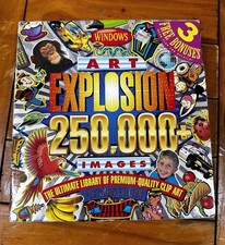 Nova Platinum Edition Art Explosion 250,000 Image Library Clip Art on 21 CDs picture