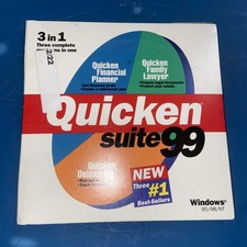 Quicken Suite 99 For Windows 95 / 98 / w/Family Lawyer & Financial Planner picture