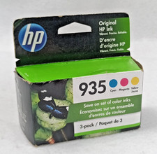 Genuine HP 935 CMY Ink Cartridge Set Cyan Magenta Yellow Exp 2023 picture