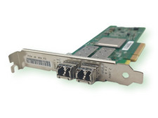 HP QLogic QLE2562-HP Dual Port 8GB Fibre Channel 489191-001 w/ 2x SFP picture