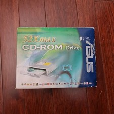 ASUS 52X MAX CD-S520/A4 CD-ROM DRIVE CDS520A4 5VDC 1.2A 12VDC 1.5A NIB picture
