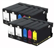 10PK XL Replacement Ink +chip for Canon PGI 1200XL MAXIFY MB2720 MB2120 MB2320 picture
