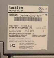 Brother HL-2170W Workgroup Laser Printer - BRAND NEW picture