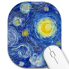 Small Mouse Pad，Mini Mouse Pad 6 x 7 Inch，for Laptop Keyboard Tray, Night Sky picture