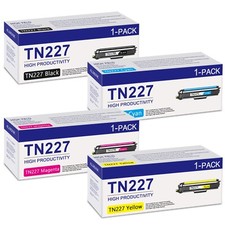 4 Pack TN227 Toner Cartridge TN 227 Replacement for Brother TN223 (BK/C/M/Y) picture
