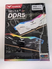 TeamGroup T-Force Delta Alpha RGB 64GB 2x32GB DDR5 6000 CL38 EXPO XMP Black picture