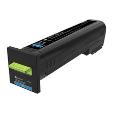 Lexmark 72K1XC0 Toner Cartridge Cyan 22000 Page Yield OEM High Yield New picture
