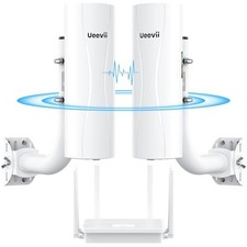 KM Point-to-Point Wireless Bridge Kit Outdoor WiFi 6 AX3000 Router PoE picture