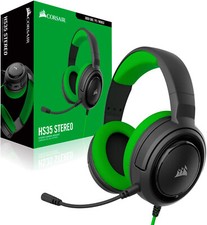 Corsair OFFICIAL HS35 Stereo Gaming Headset (XBOX/PC/Mobile/PS4/Switch) *GREEN* picture