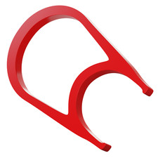 Keycap Puller Red Key Cap Puller Ring Safe Remover Cleaning Mechanical Keyboard picture