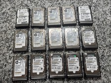 Lot 15 HP 693569-001 HDD HP EG0300FCVBF HP 300GB 10K SAS 2.5