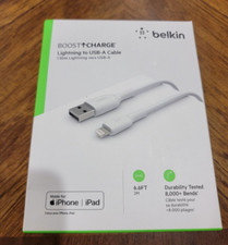Belkin / USB Data Transfer Cable (caa001bt2mwh) 6.6ft WHITE 2m picture
