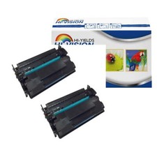 2pk toner replace for HP LaserJet M506 M506x MFP M527 287A CF287A Black picture