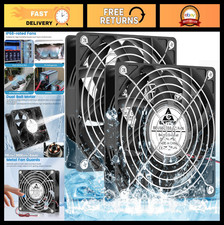 High-Speed 120mm Waterproof Cooling Fan 12V DC IP68 Dual Ball Bearing 2-Pin picture