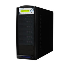 SharkCopier 5 Target 24X CD DVD Duplicator Copier Tower with 2 TB HDD + USB 3.0 picture