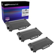 3Pk Compatible Brother TN850 Black Toner Cartridge High Yield 8k MFC L5700DW picture