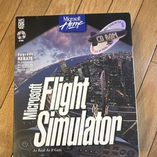 Microsoft Flight Simulator MS-DOS CD-ROM Version 5.1 with Pilot's Handbook picture