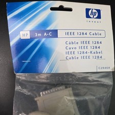 Genuine HP 10-Foot 10 Ft IEEE 1284 Parallel Printer Cable C2951A — Brand NEW picture