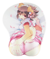Dog Maid - 3D Butt Mouse Pad picture