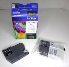 2 NEW GENUINE OEM BROTHER LC3013BK XL 30132PKS 2-PACK BLACK Ink Cartridges 2029 picture
