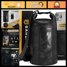Military Grade Faraday Bag - Waterproof EMP Shield for Laptops & Phones, Large D picture