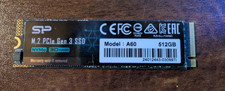 Silicon Power 2280mm SPCC 512GB M.2 NVMe Gen 3.0 x 4 SSD A60 picture