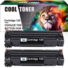 2PK CRG125 C125 Black Toner Cartridge Compatible with Canon imageCLASS LBP6030w picture