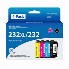 FADSOON® 232XL/232 Ink Cartridges 4pk Replacement for WF-2930 XP-4200 WF-2950 picture