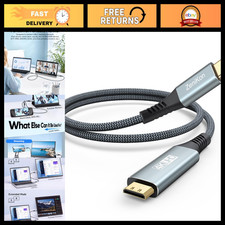 1.5FT USB C to Mini HDMI Cable, 4K High-Speed USBC Adapter for Streaming & Gamin picture