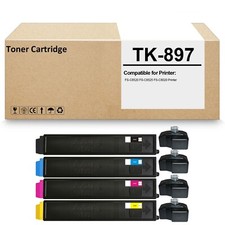 4 Pack TK897 Toner Cartridge Compatible for 700 700i Printer picture