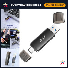 128GB Dual USB C Flash Drive, 2-in-1 USB 3.0 Thumb Drive for Smartphone & Tablet picture