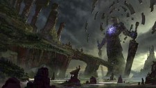 Landscape colossus fantasy art video games shadow of the Custom Gaming Mat Desk picture
