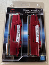 G.Skill Ripjaws V 32GB (2x16GB) DDR4-3000 Gaming Memory F4-3000C15D-32GVR NEW picture