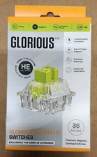 Glorious Raptor HE Magnetic Clicky Switches GMMK Keyboard 36pcs Green New in Box picture