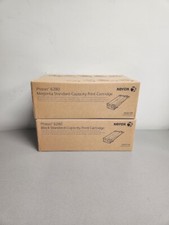 Xerox 106R01391 Black & 106R01389 Magenta  High Yield Toner Phaser 6280 Lot of 2 picture