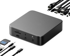 Thunderbolt 5 Docking Station - 3 Display, 140W PD, 2 HDMI, SD/Micro SD, 2.5 R45 picture